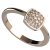 BG zlatý diamantový prstýnek 1581 Růžové zlato 585 (30-90dní) Diamant lab-grown