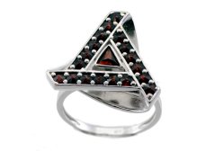 BG garnet ring 888