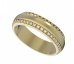 BG zlatý snubní prsten 634/2 - Kov: Žluté zlato 585, Kámen: Bílý kubický zirkon