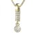 BG zlatý přívěšek  722 Žluté zlato - 585 Diamant