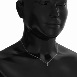 BG zlatý přívěšek  745 Žluté zlato - 585 Tmavě modrý kubický zirkon