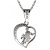BG zlatý přívěšek Panna 042 Bílé zlato - 585 Diamant