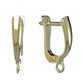 BG zlatý závěs dámské náušnice /D Žluté zlato - 585