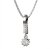 Zlatý přívěsek s lab-grown diamantem, bílé zlato 585 – 987 (Zd4498798)