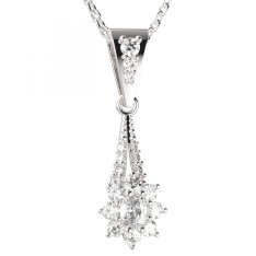 BG zlatý přívěšek  627G Bílé zlato - 585 Diamant