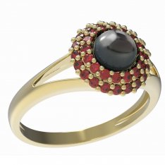 BG prsten s přírodní perlou 540-V