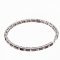 BG bracelet 535 - Metal: Silver 925 - ruthenium, Stone: Garnet