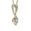 BG zlatý přívěšek s diamanty 978 Růžové zlato 585 (30-90dní) Diamant lab-grown