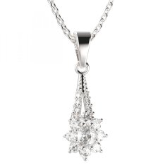 BG zlatý přívěšek  627G Bílé zlato - 585 Diamant