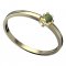 BG vltavínový prsten 553C - Kov: Žluté zlato 585, Kámen: Vltavín