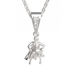 BG zlatý přívěšek Vodnář 040 Žluté zlato - 585 Diamant