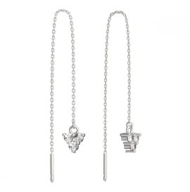 BeKid dětské náušnice 776 Bílé zlato - 585 Diamant