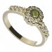 BG prsten 452-Z kulatého tvaru - Kov: Stříbro 925 - rhodium, Kámen: Granát
