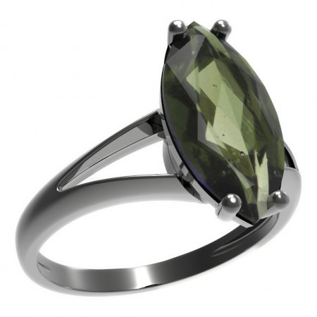 BG prsten oválný kámen 481-V - Kov: Stříbro 925 - rhodium, Kámen: Granát