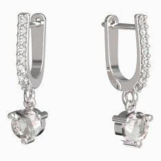 BG zlaté náušnice 783 Bílé zlato - 585 Diamant