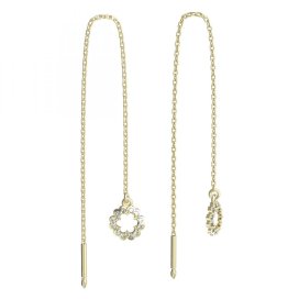 BeKid dětské náušnice 855 Žluté zlato - 585 Diamant