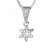 BG zlatý přívěšek s diamanty 978 Bílé zlato - 585 Diamant lab-grown