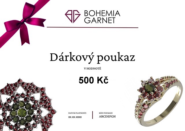 Dárkový poukaz ve výši 500 Kč