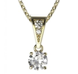 BG zlatý přívěšek  726 Žluté zlato - 585 Diamant