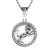 BG zlatý přívěšek Lev 045 Bílé zlato - 585 Diamant