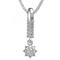 BG zlatý přívěšek 886 Bílé zlato - 585 Diamant