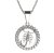 BG zlatý diamantový přívěšek Štír 045 Bílé zlato - 585 Diamant lab-grown