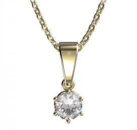 BG zlatý přívěšek 1294 Žluté zlato - 585 Diamant