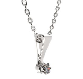 BG zlatý přívěšek 553 Bílé zlato - 585 Diamant