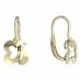 BeKid, Gold kids earrings -849 - Switching on: Brizura 0-3 roky, Metal: Yellow gold 585, Stone: Diamond
