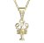 Zlatý přívěsek znamení Rak s diamantem, žluté zlato 585 – 040 (ZD34040G2)