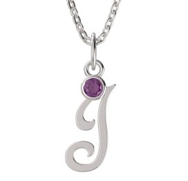 BeKid dětský zlatý přívěsek písmenko I - 1318 Bílé zlato - 585 Diamant