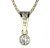 BG zlatý přívěšek  722 Žluté zlato - 585 Diamant