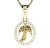 Zlatý přívěsek anděl s diamantem, žluté zlato 585 – 1177 (ZD3411772)