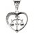 BG zlatý přívěšek Váhy 042 Bílé zlato - 585 Diamant
