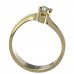 BG zlatý diamantový prstýnek 781 - Kov: Žluté zlato 585, Kámen: Diamant lab-grown