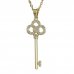 BG gold pendant key 612