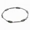 BG bracelet 646 - Metal: Silver 925 - rhodium, Stone: Garnet
