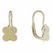 BeKid, Gold kids earrings -828 - Switching on: Brizura 0-3 roky, Metal: Yellow gold 585, Stone: Diamond