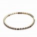 BG bracelet 688 - Metal: White gold 585, Stone: Garnet