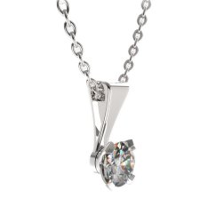 BG zlatý přívěšek 558 Bílé zlato - 585 Diamant