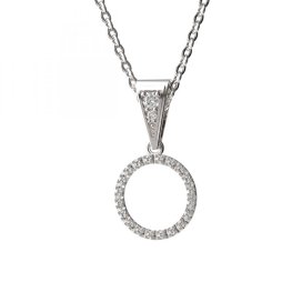 BG zlatý přívěšek  1163A Bílé zlato - 585 Diamant