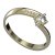 BG prstýnek 1445 /zásnubní-snubní/ Žluté zlato - 585 Diamant