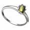 BG vltavínový prsten 560I - Kov: Žluté zlato 585, Kámen: Vltavín